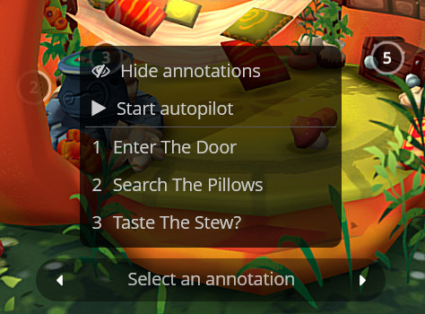 annotation menu
